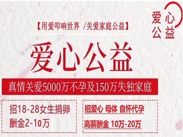 淄博捐卵助孕生子 爱心志愿者招募